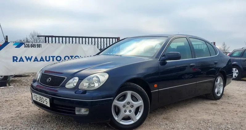 samochody osobowe Lexus GS cena 33900 przebieg: 208000, rok produkcji 2000 z Ostrów Mazowiecka